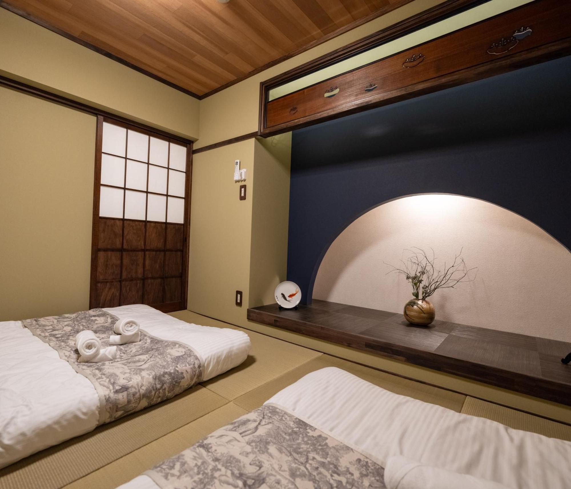 Oasis Naniwa Apartment Osaka Bagian luar foto