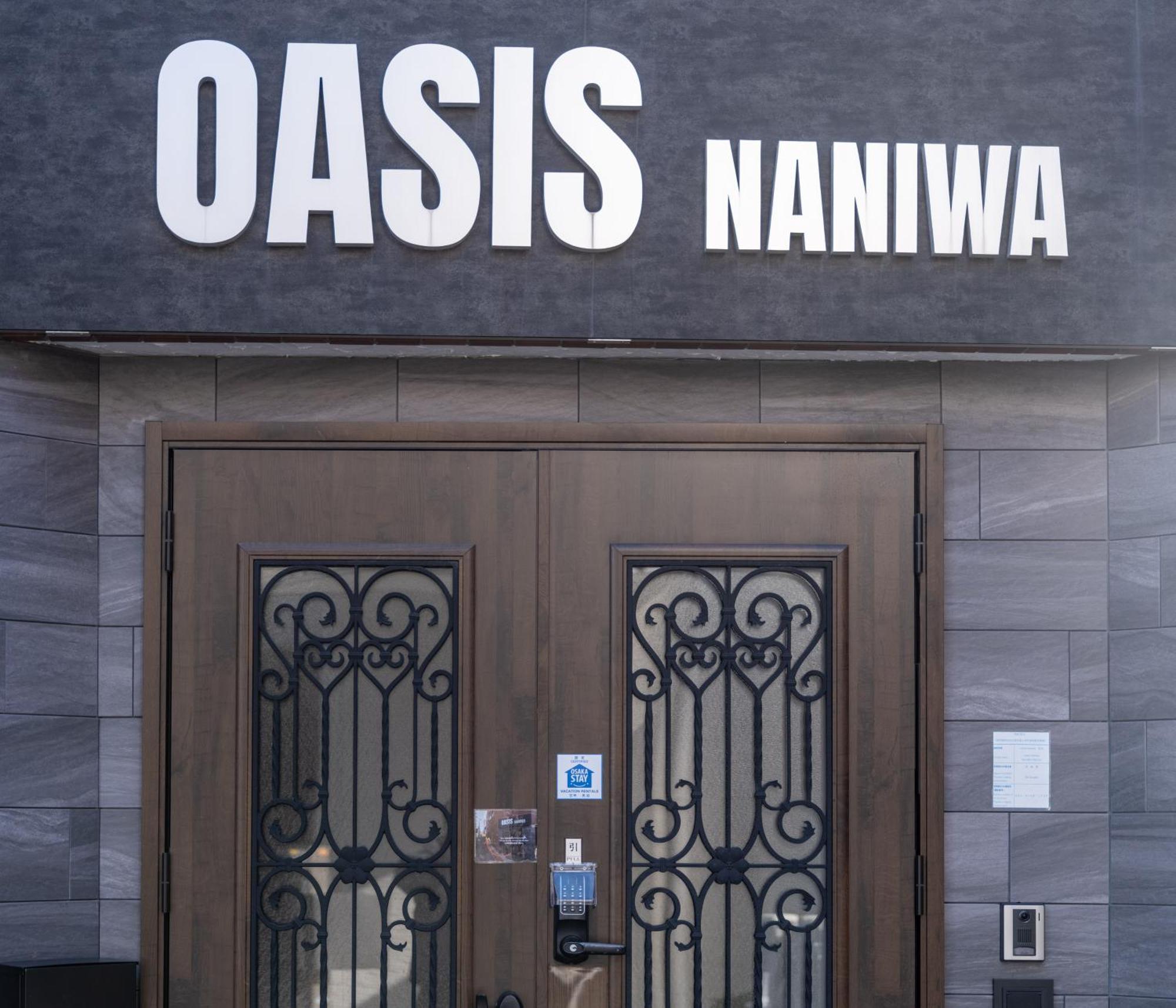 Oasis Naniwa Apartment Osaka Bagian luar foto